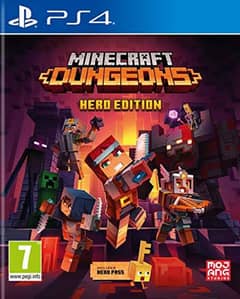 MINECRAFT DUNGEONS (Hero Edition) PREOWNED PS4 Game 0