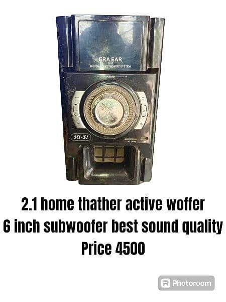 2.1 home thather active woffer best sound quality 0