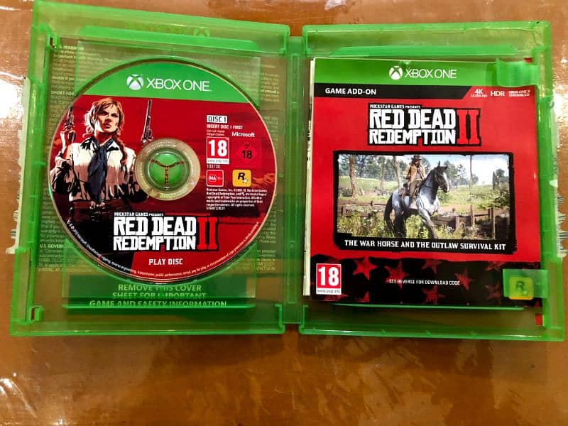 Red Dead Redemption 2 XBOX CD For Sale 1