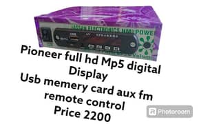 mp5 full hd digital Display