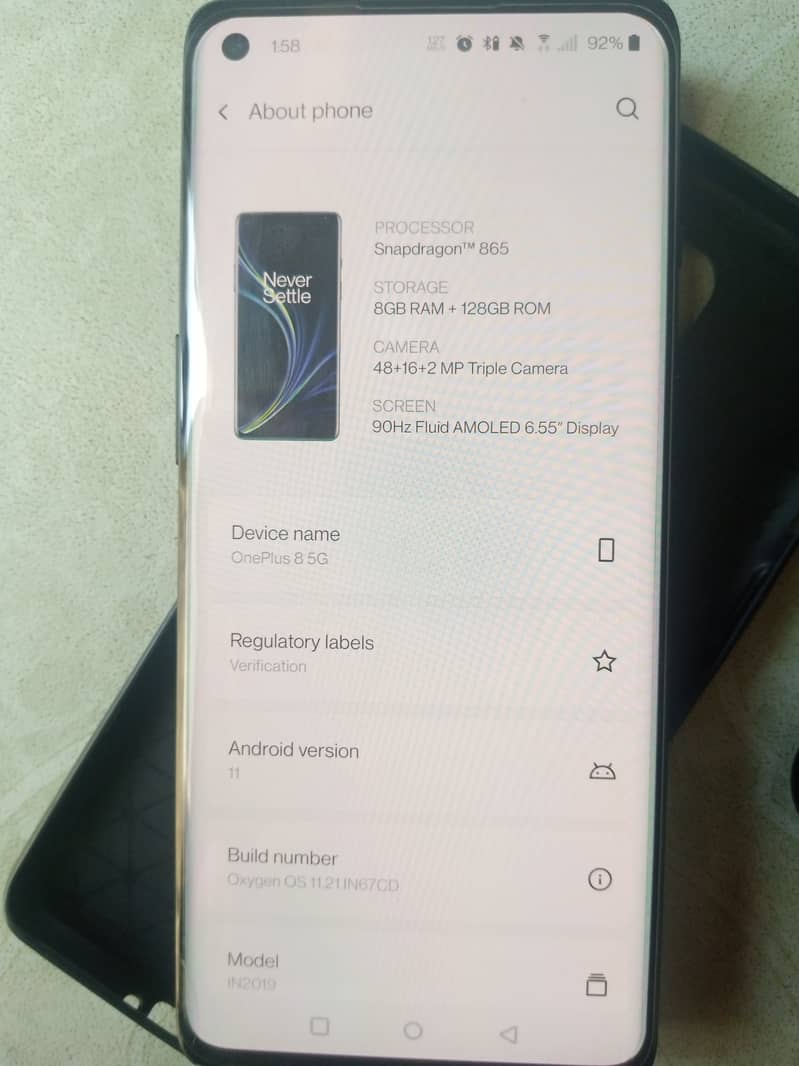 OnePlus 8-5G non-pta 3