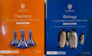 Alevels Chemistry and Biology Books 0
