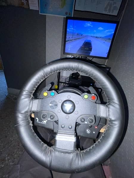 Thrustmaster tmx racing wheel for xbox and pc 990 digrees rotation 1