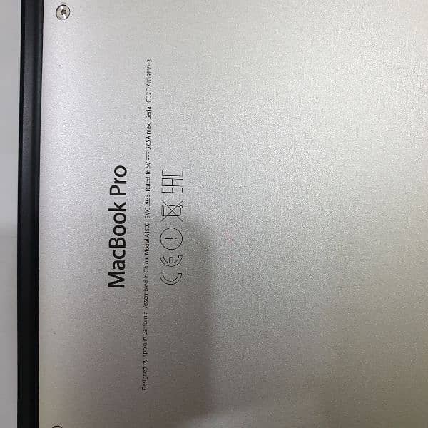 Macbook pro 2015 1