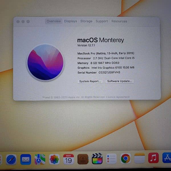 Macbook pro 2015 a1502 5