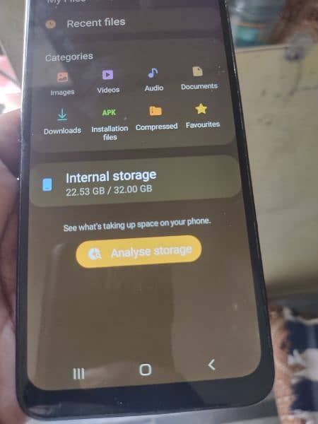 Samsung Galaxy A10s with good condition. 8