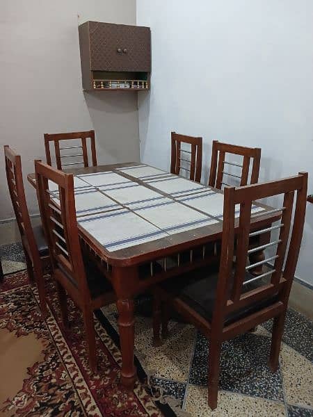 6 person dining table with chairs 3