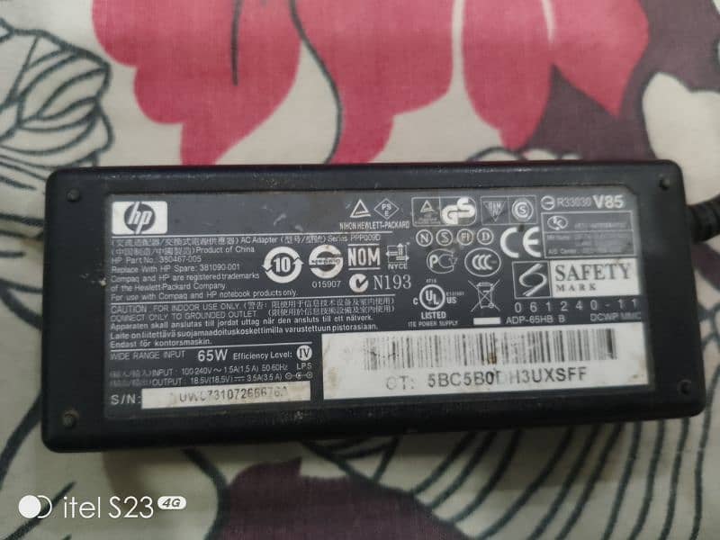 Hp laptop charger 4