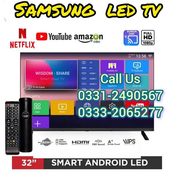 BUY 32 INCHES SMART LED TV ALL MODELS HOME DELIVERY AVAILABLE 0