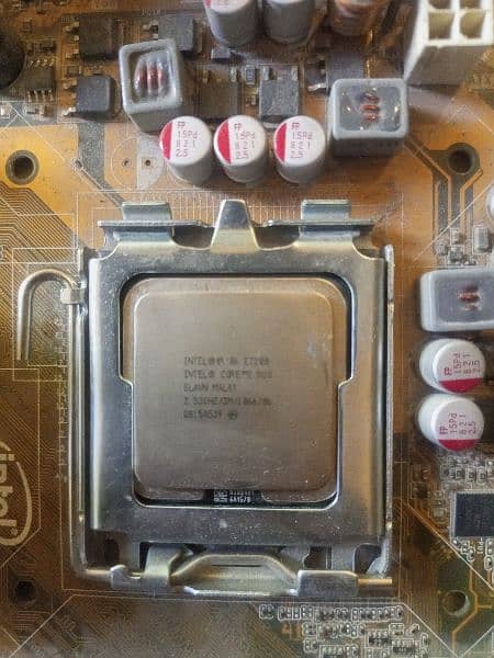 Intel Core 2 duo processor and Motherboard 1