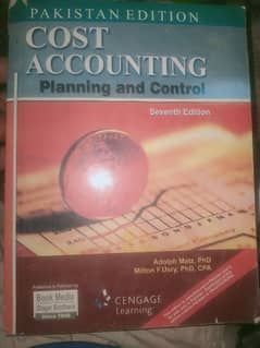 cost  accounting planning and control 0