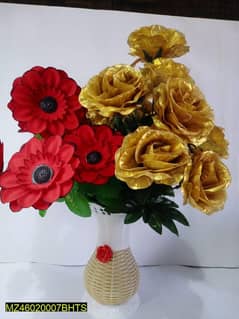 Beautiful Artificial flower with pot 0