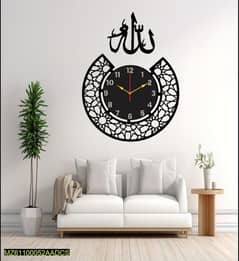 AAA MDF Wood Wall Clock (free home delivery)