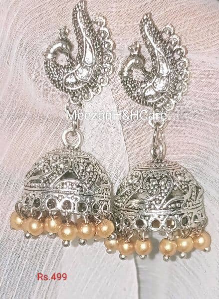 Earrings / Jhomka Matelic Fashioble jewelries 9