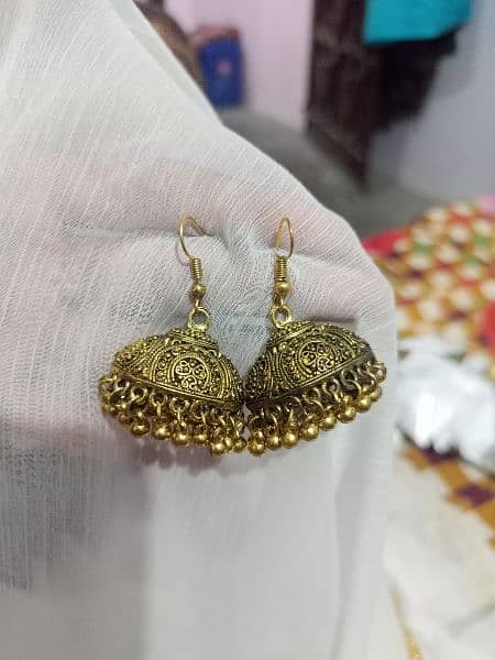 Earrings / Jhomka Matelic Fashioble jewelries 11