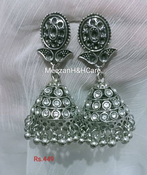 Earrings / Jhomka Matelic Fashioble jewelries 17