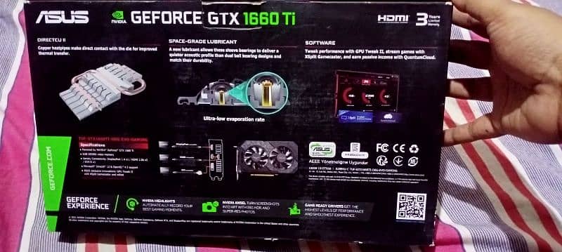 Asus GeForce GTX 1660 Ti 6 GB Graphic Card 1