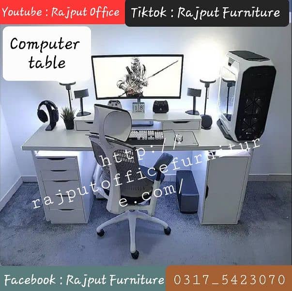 2024 Latest Design Office Tables Rajput office furniture wholesaler 2