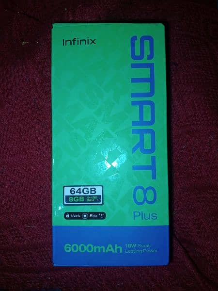 Infinix smart 8 plus with 6 month official warranty whtsap 03098609861 1