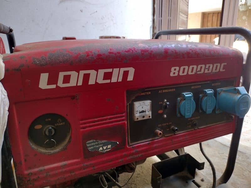 Loncin 8000 DDC Generator for sale 1