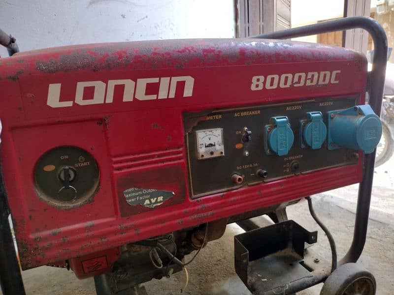 Loncin 8000 DDC Generator for sale 8
