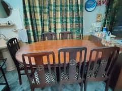 Dining table (6 chairs)