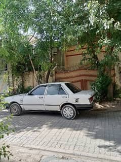 Nissan Sunny 1987 Lahore number exchange possible