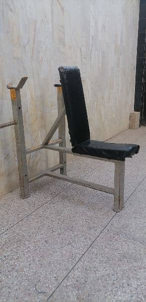 seated t bar & bench press 12
