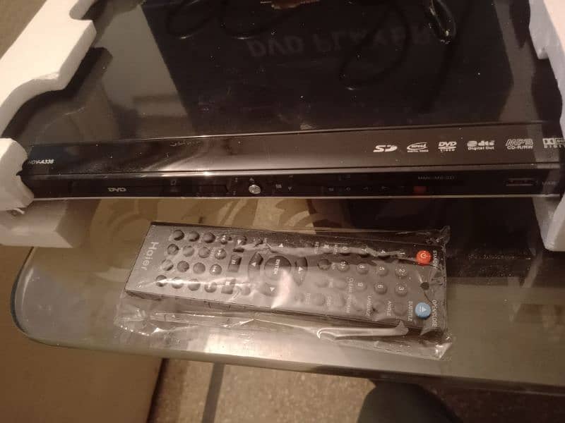 brand new  HAIER DVD player HDV-A336 never used box packed 1