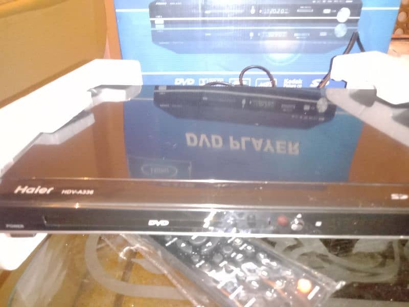 brand new  HAIER DVD player HDV-A336 never used box packed 2