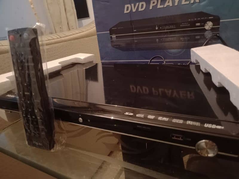 brand new  HAIER DVD player HDV-A336 never used box packed 4