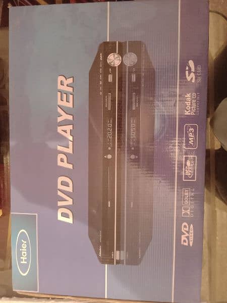 brand new  HAIER DVD player HDV-A336 never used box packed 5