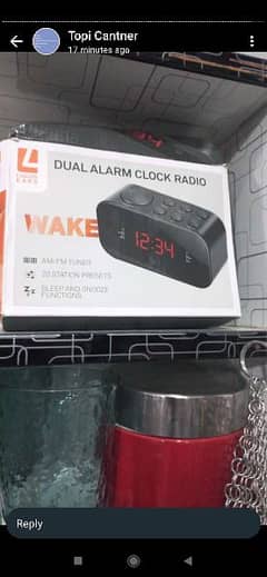 alarm clock and redio 0