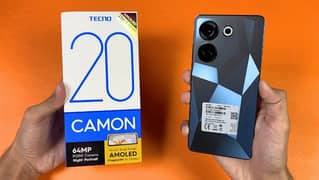 Tecno camon 20 8+8gb 256gb with box