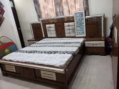 wooden bedroom set for sale