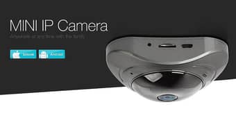 360 Fisheye Wifi Panorama IP Wireless CCTV Camera 360 Degree 960P 3D