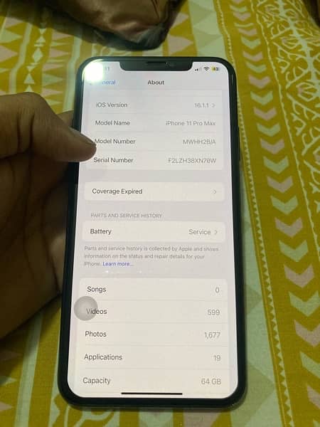 iphone 11 pro max (pta approved ) 3