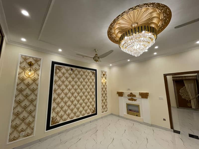 10 Marla Brand New Luxury House Available For Rent In Bahria Town Lahore. 10
