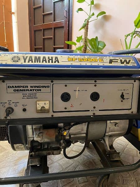 Yamaha Generator EF5200-E 3