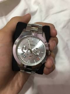 ORIGINAL FOSSIL ALL CHRONOGRAPH WORKING NEW WATCH 0