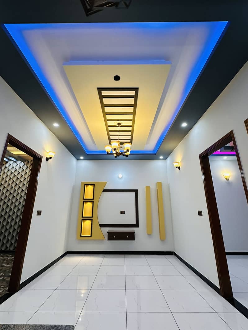 DIRECT OWNER HOUSE One Of The Luxurious & Ultra Modern Architect Bungalow In Saadi Town Location & Construction Wise 17