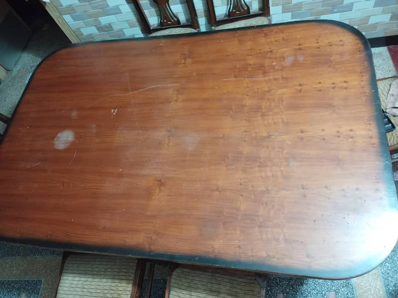 Dining table pure dayar wood 2