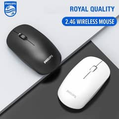 PHILIPS Mouse Original wireless untuk Laptop dan PC termasuk 0