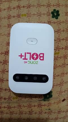 zong you 4G Bolt  new  device