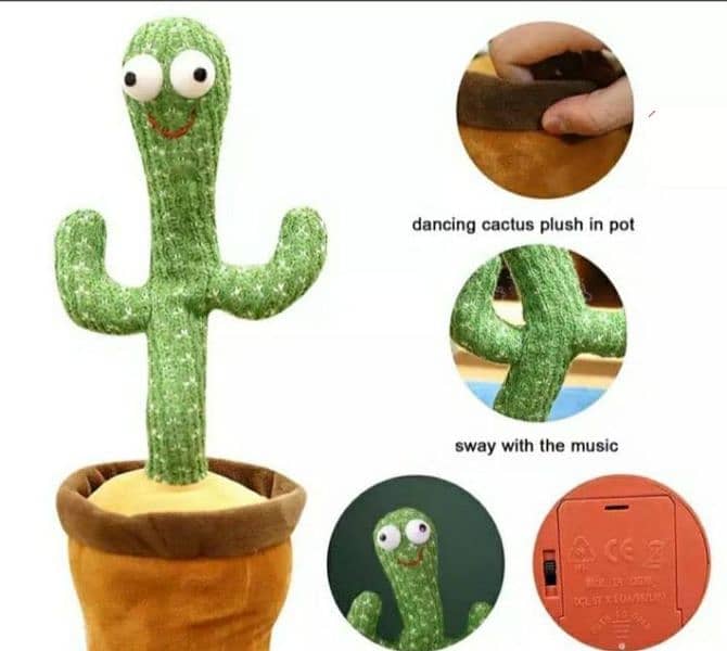Dancing Cactus Toy 2