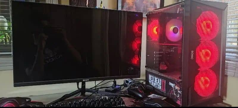 12 gen gaming pc with 2k monitor. 2