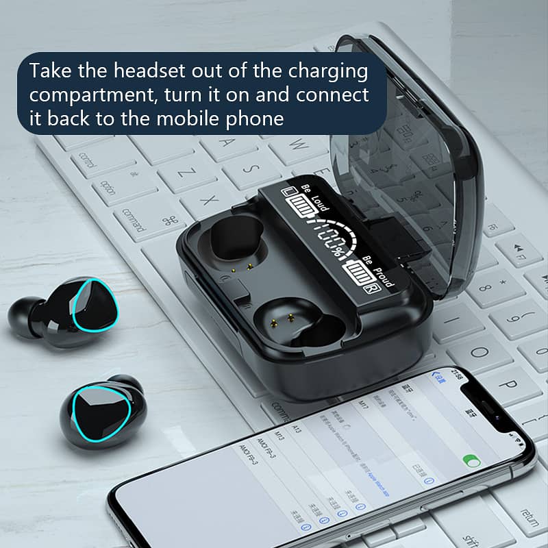M10 Bluetooth Earbuds Fresh Stock Arrived 1