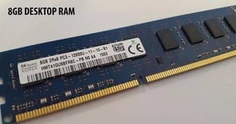 Ram 2 gb 4 gb and 8 GB