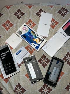 samsung note 5 a8 and a24 a21s box