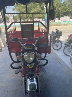 sagar loader rickshaw 150Cc red color all OK each And everything 0